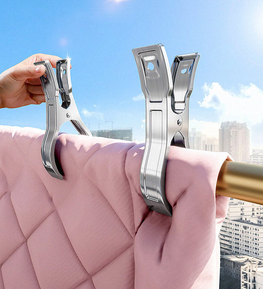MIVLINA® 8 Packs Super Jumbo stainless Clips for Quilts F23