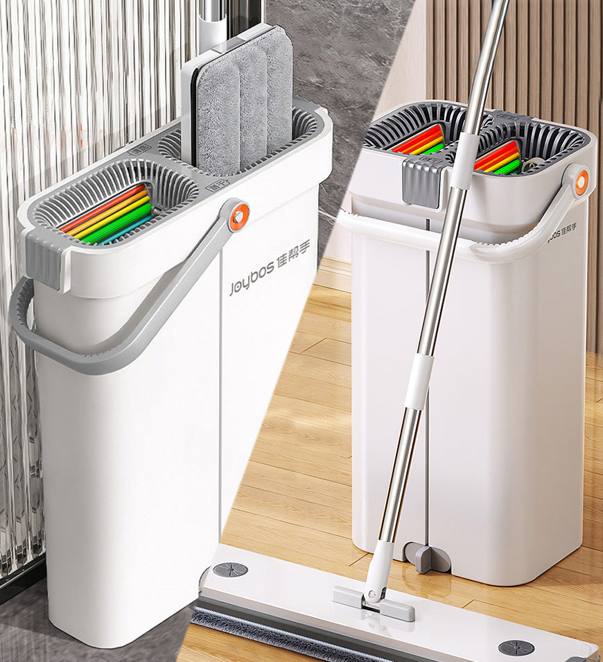 MIVLINA®Free-Press Colorful Mop Bucket and Wringer Combo