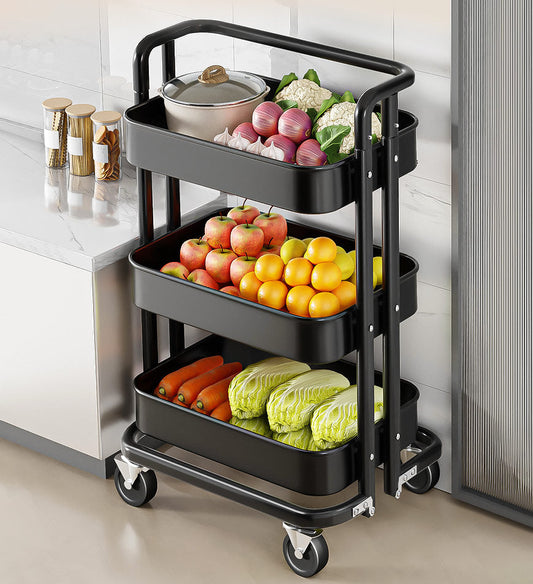 MIVLINA® Utility Cart with Adjustable Shelves F252