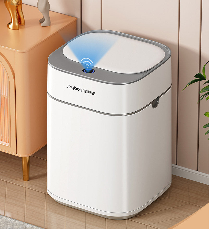 MIVLINA® 3.96 Gallon Touchless Smart Adsorption Trash Can
