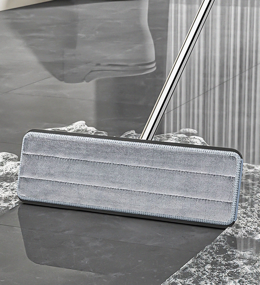 MIVLINA®Flat Floor Mop and Bucket Set with Aluminum Handle