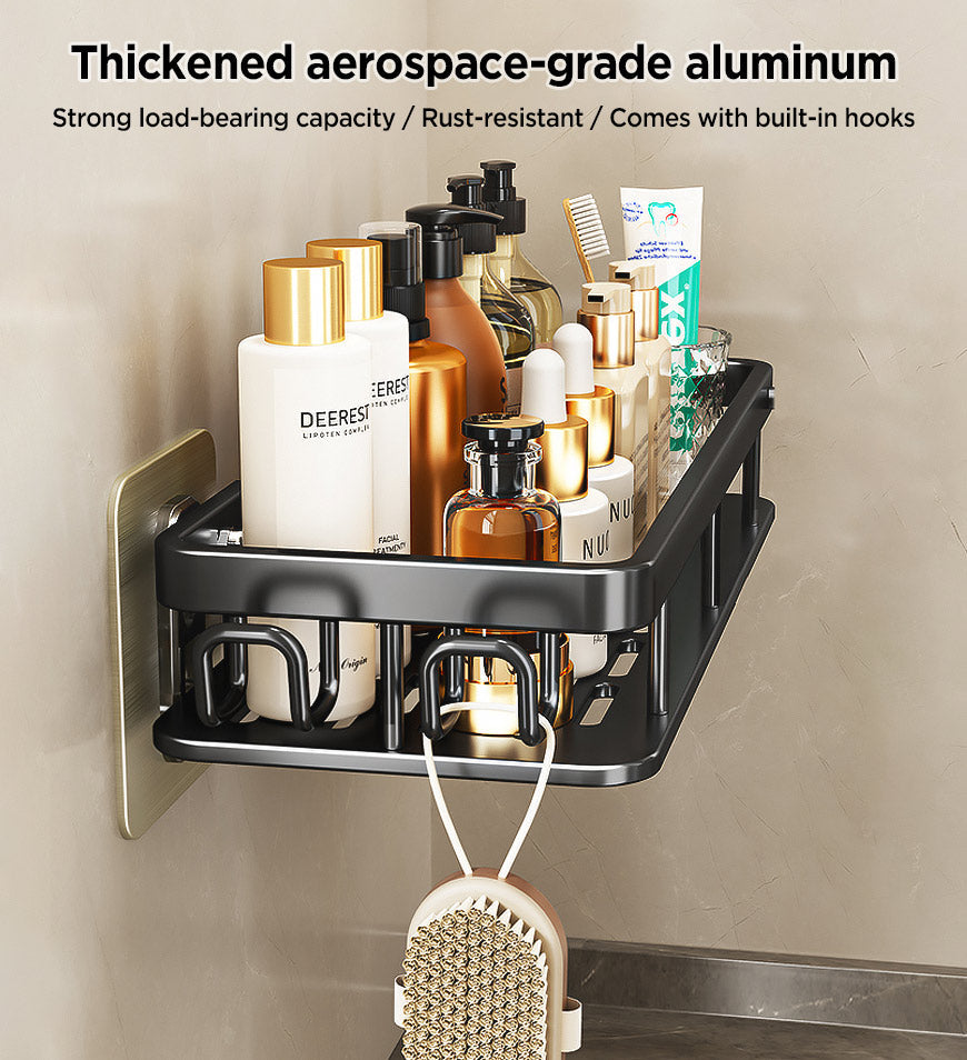 MIVLINA® 2-Tire Punch-Free Bathroom Shelf F246