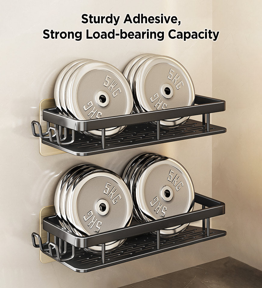 MIVLINA® 2-Tire Punch-Free Bathroom Shelf F246
