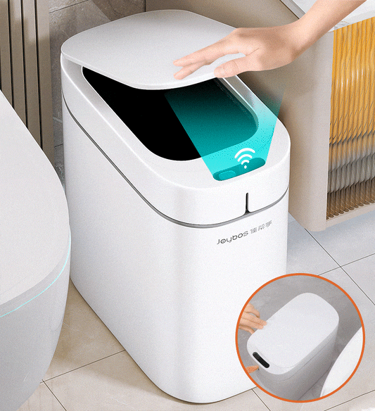 MIVLINA® Smart Touchless Trash Can With Automatic Adsorption Bagging Z35