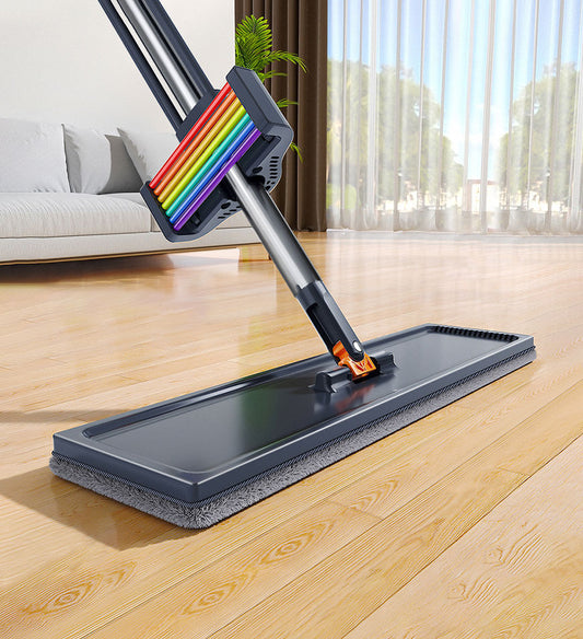 MIVLINA® 50CM Household Flat Mop With 4 Refills Z4
