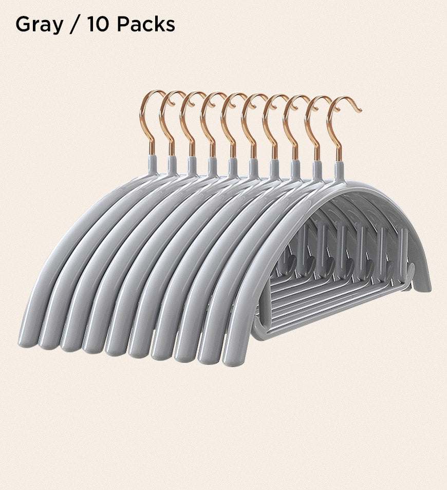 MIVLINA® 16.5 " Non-Slip Space Saving Adult Hangers