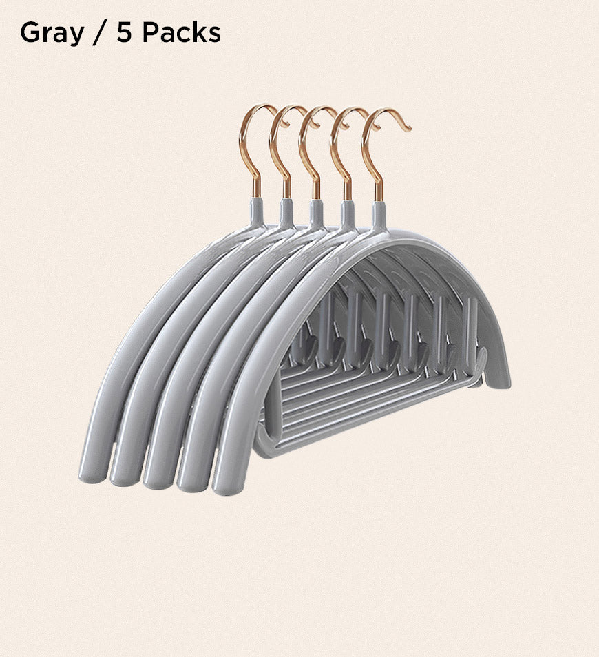 MIVLINA® 16.5 " Non-Slip Space Saving Adult Hangers
