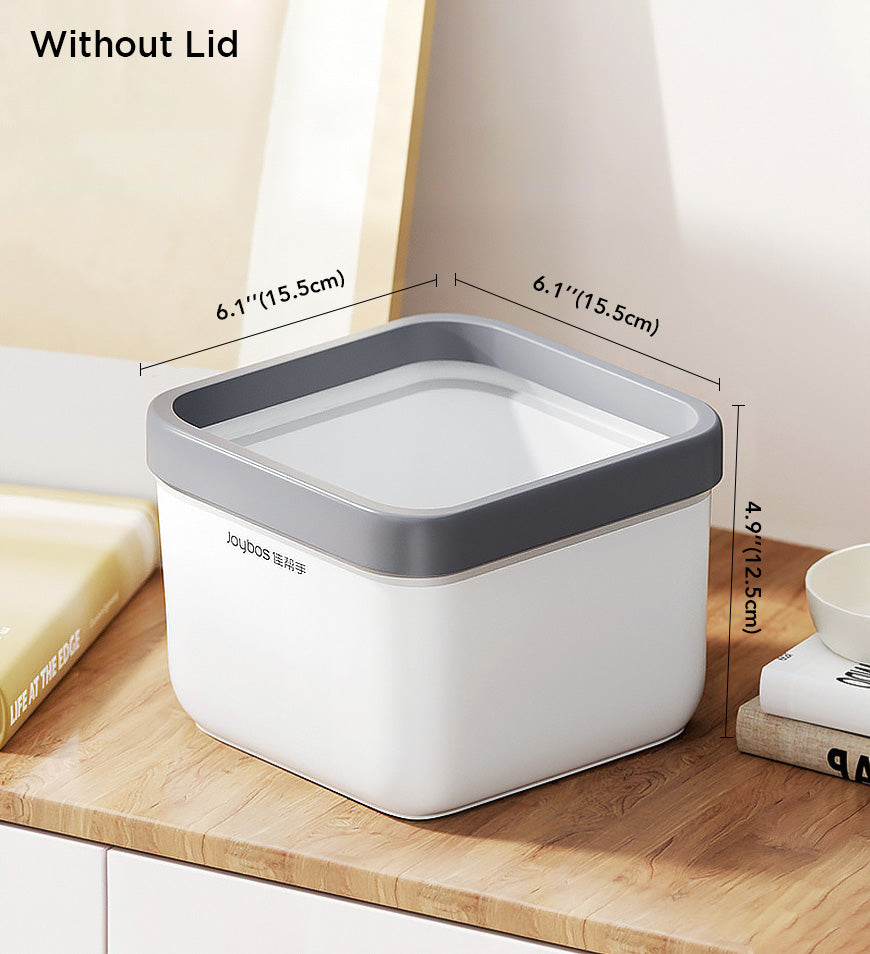 MIVLINA® 2.4L Mini Trash Can with Removable Lid Countertop Z162