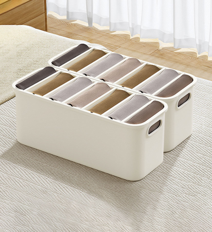 MIVLINA® Wardrobe Clothes Organizer with 7 Grids F28