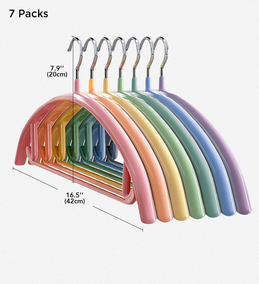 MIVLINA® 16.5 " Non-Slip Space Saving Adult Hangers