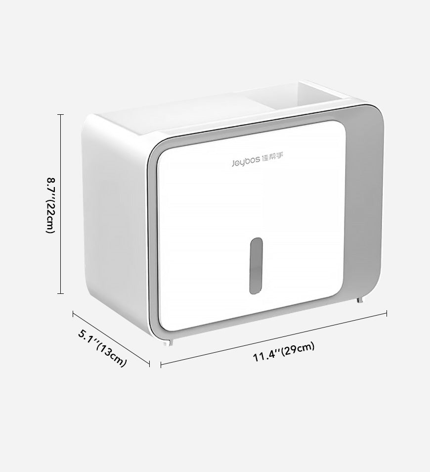 MIVLINA®Toilet Paper Storage Box with Drawer and Phone Holder Z142