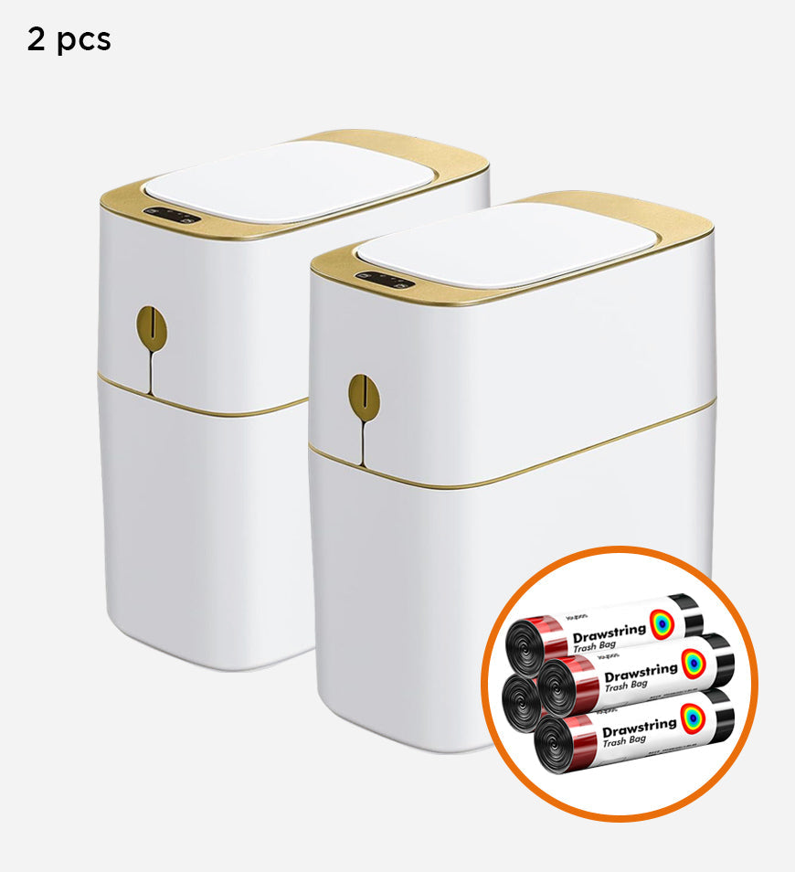 MIVLINA® 4 Gallon Automatic Touchless Smart Bathroom Trash Can Z96