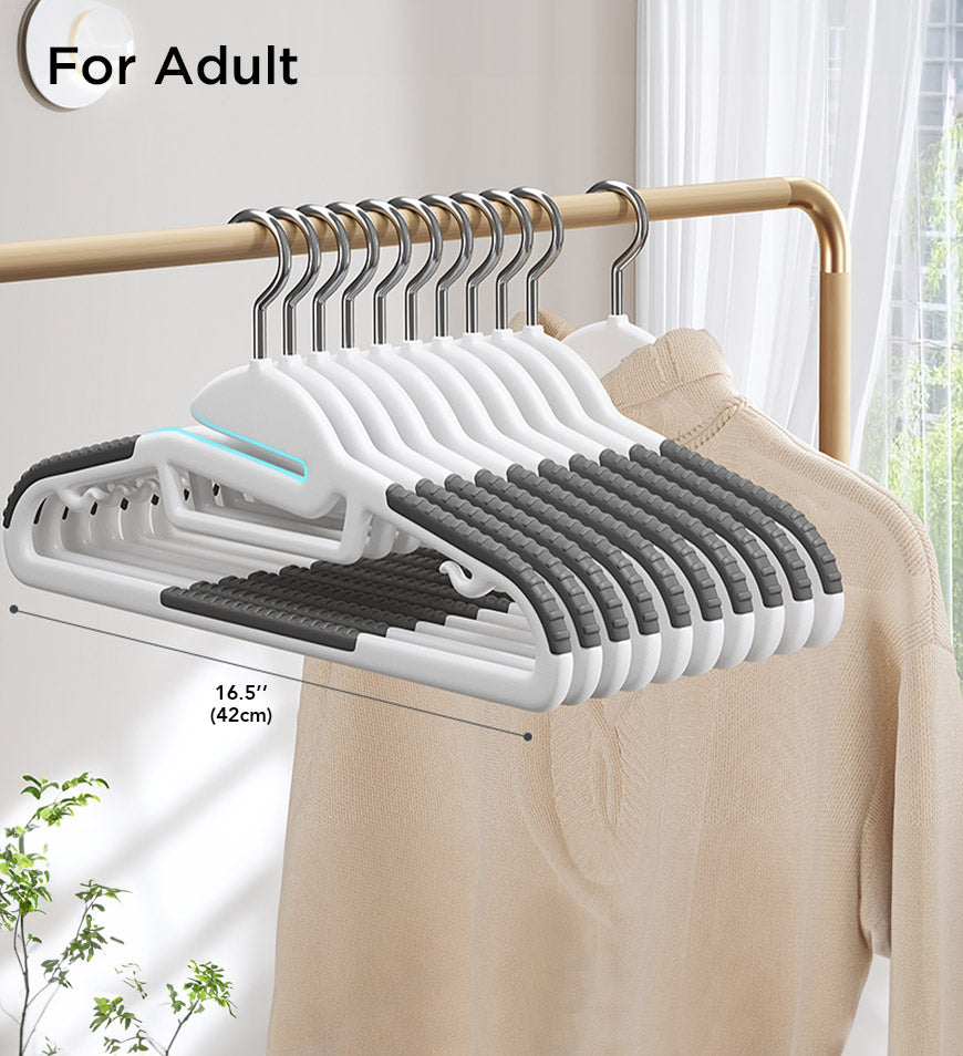 MIVLINA® 20 Packs Hangers with Non-Slip Design F22