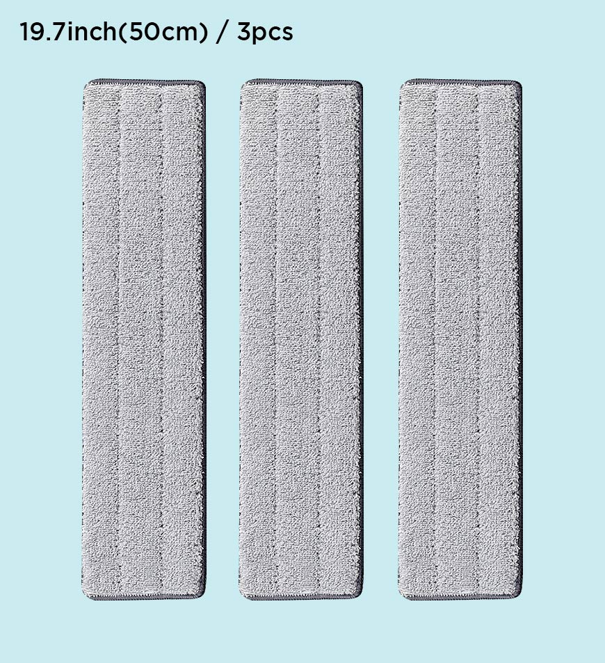 MIVLINA® 50CM Household Flat Mop With 4 Refills Z4