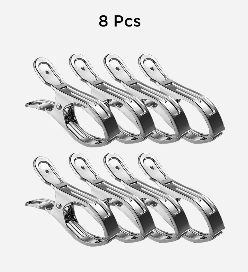 MIVLINA® 8 Packs Super Jumbo stainless Clips for Quilts F23