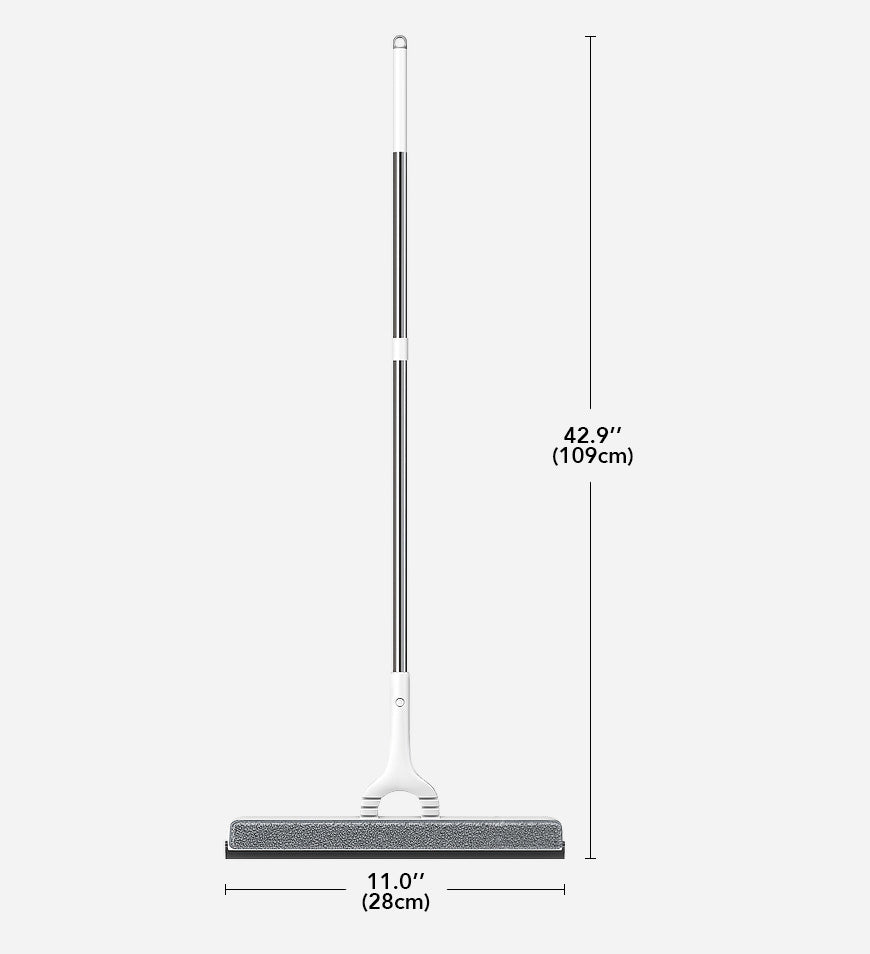 MIVLINA® 2 In 1 Window Cleaning Combo Tool With 43 Inch Extension Pole Z34