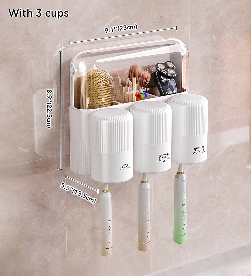 MIVLINA® Automatic Toothpaste Squeezer Dispenser Bathroom Accessories Set Z155