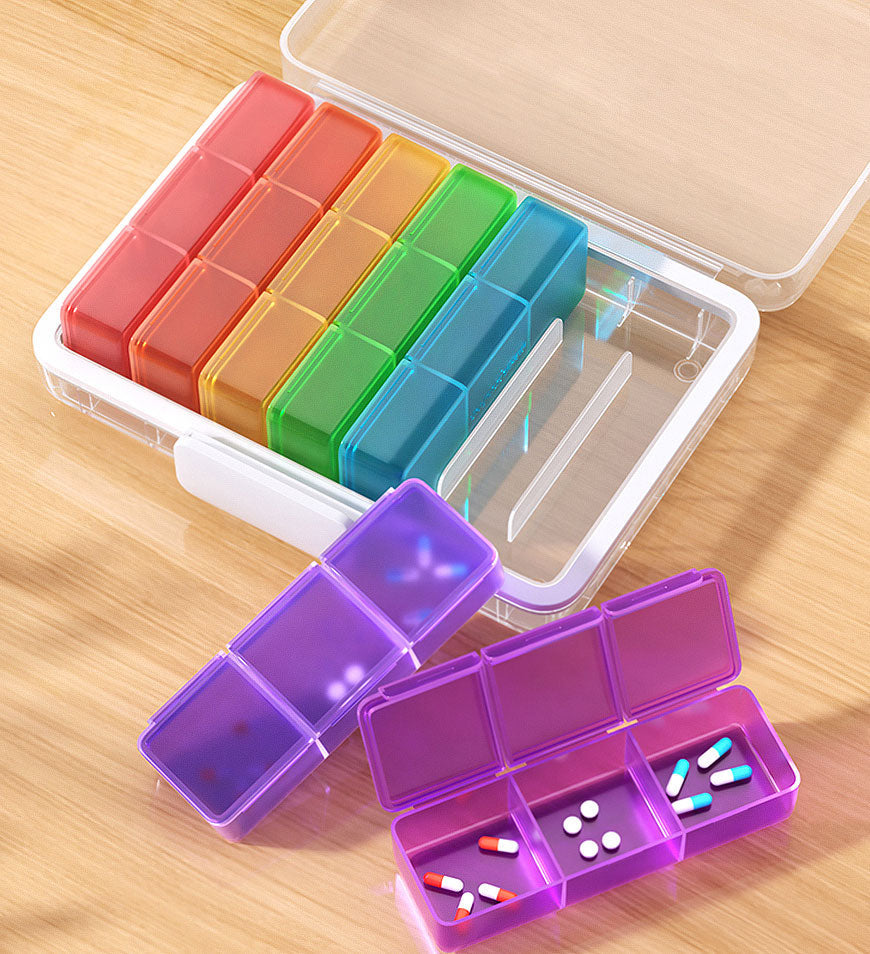 MIVLINA® 3 Tiers Portable and Foldable Medicine Box Z132