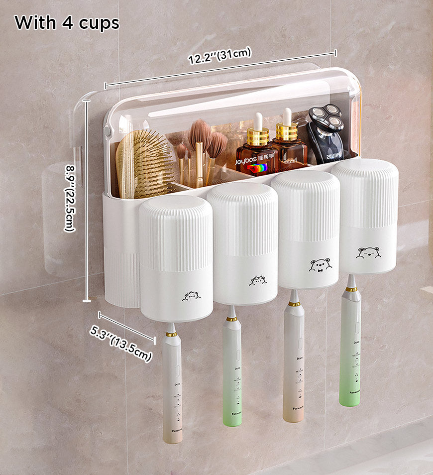 MIVLINA® Automatic Toothpaste Squeezer Dispenser Bathroom Accessories Set Z155