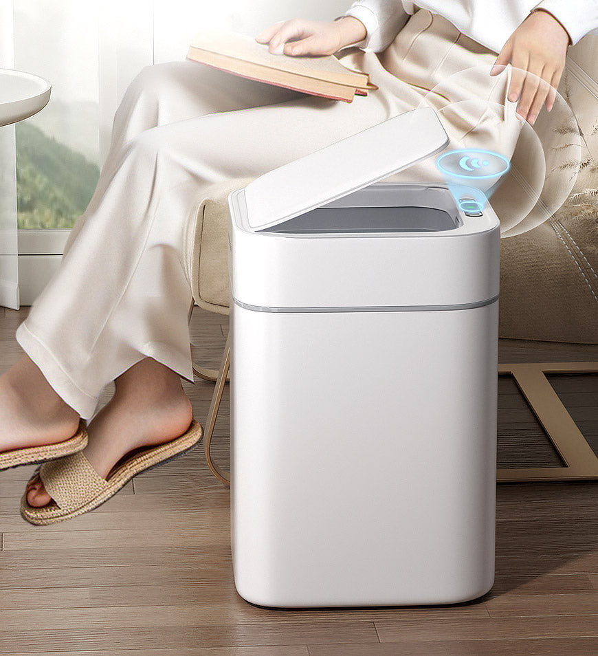 MIVLINA® Automatic Touchless Smart Trash Can With Blue Light Sterilization Z49