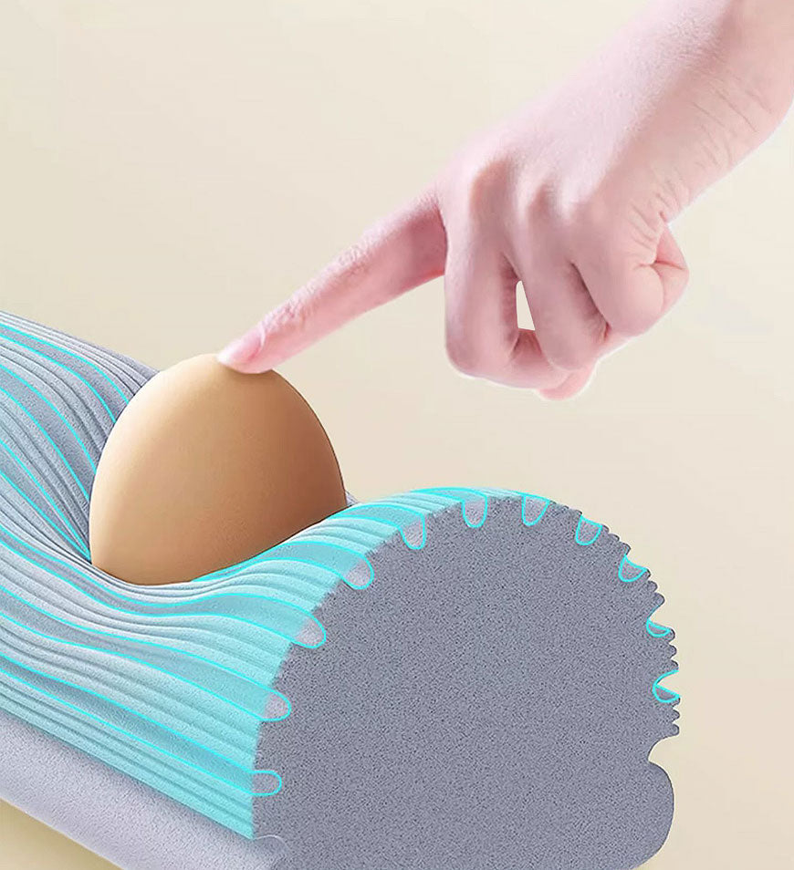 MIVLINA® Ultra Absorbent Self Squeeze Hand Free Washable Sponge Mop With Bucket Z43