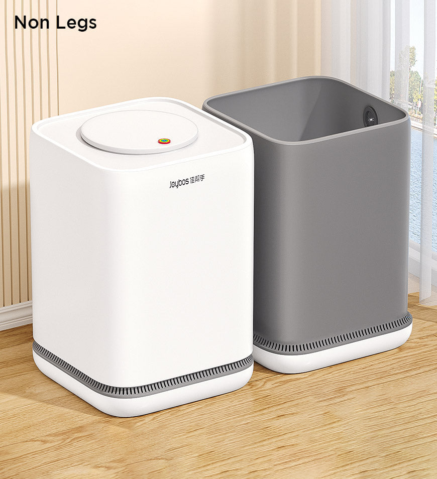 MIVLINA® 3.3 Gal Bathroom Press Trash Can Auto Adsorb Garbage Bag Z101