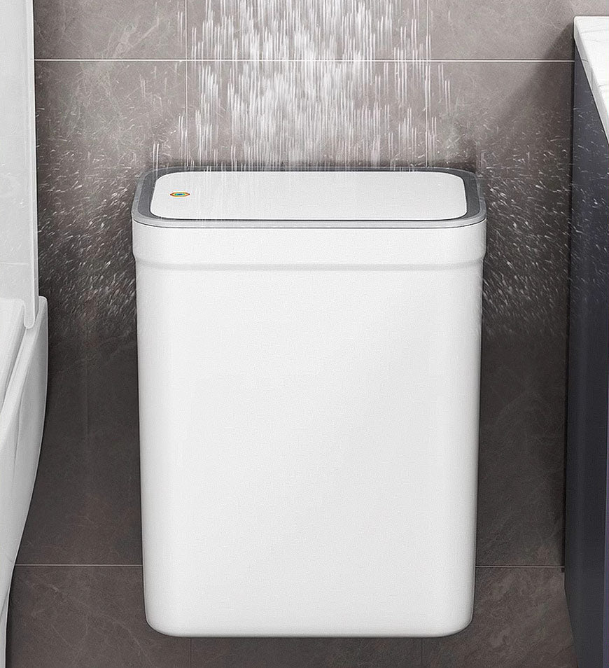 MIVLINA® Wall Mountable Narrow Trash Can with Lid Z68