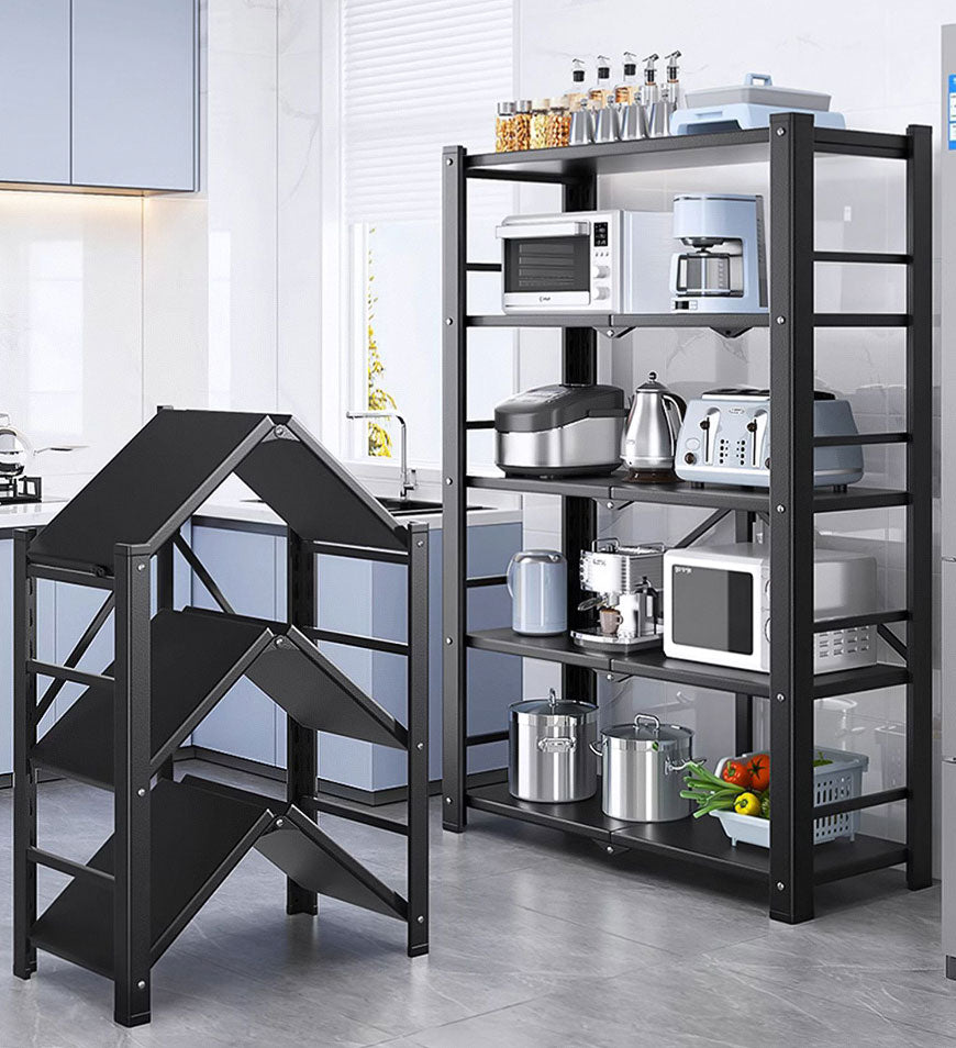 MIVLINA® 5-Tier Kitchen Unit Heavy Duty Metal Storage Shelves F88