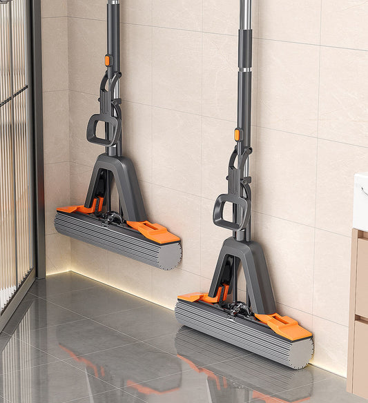 MIVLINA® Six Level Full Wrap Squeezing Bull Sponge Mops Z170