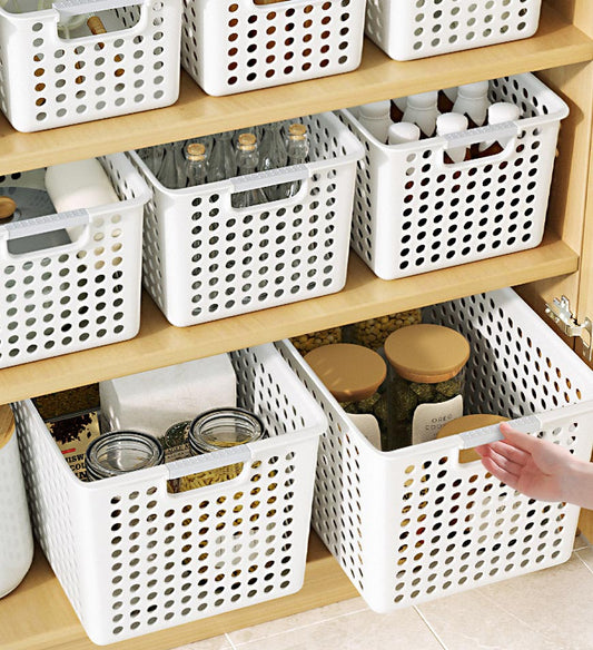 MIVLINA® Set of 6 Multipurpose Bedroom Storage Basket F104