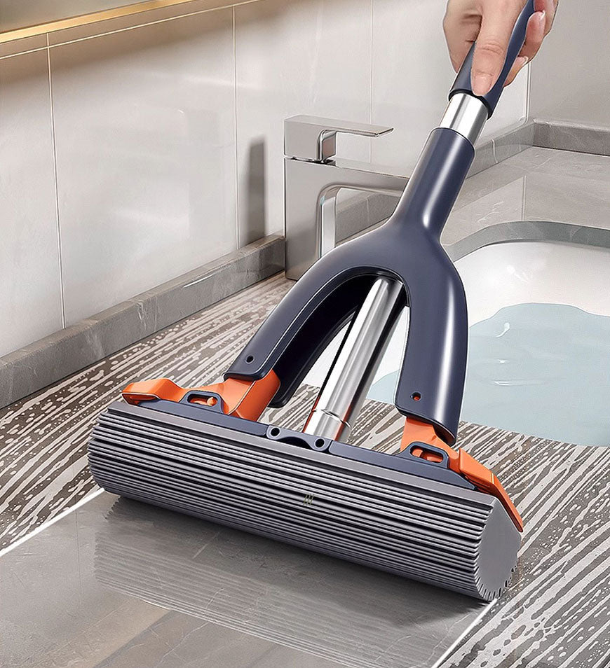 MIVLINA® Wash Free Portable Self Squeeze Short Mini Mop Z65