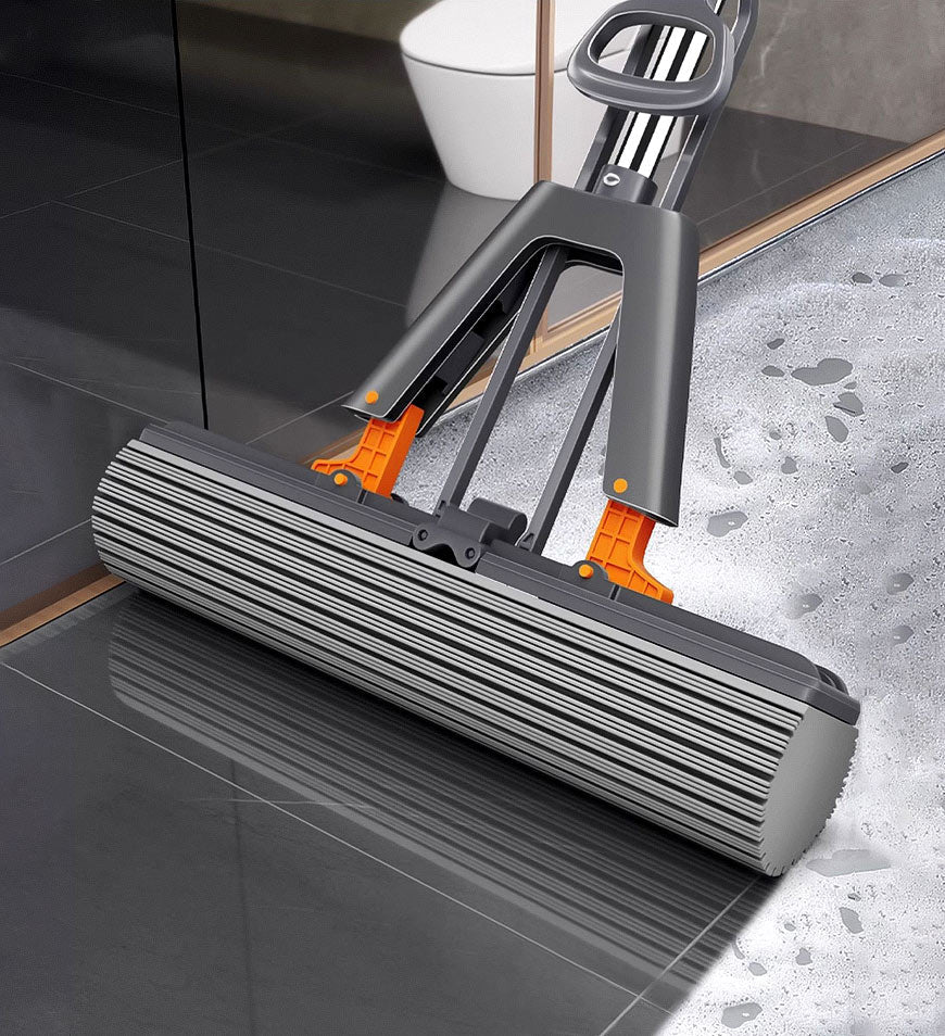 MIVLINA® Wing Self Squeeze Spong Mop With 56.7 Inch Retractable Pole Z174