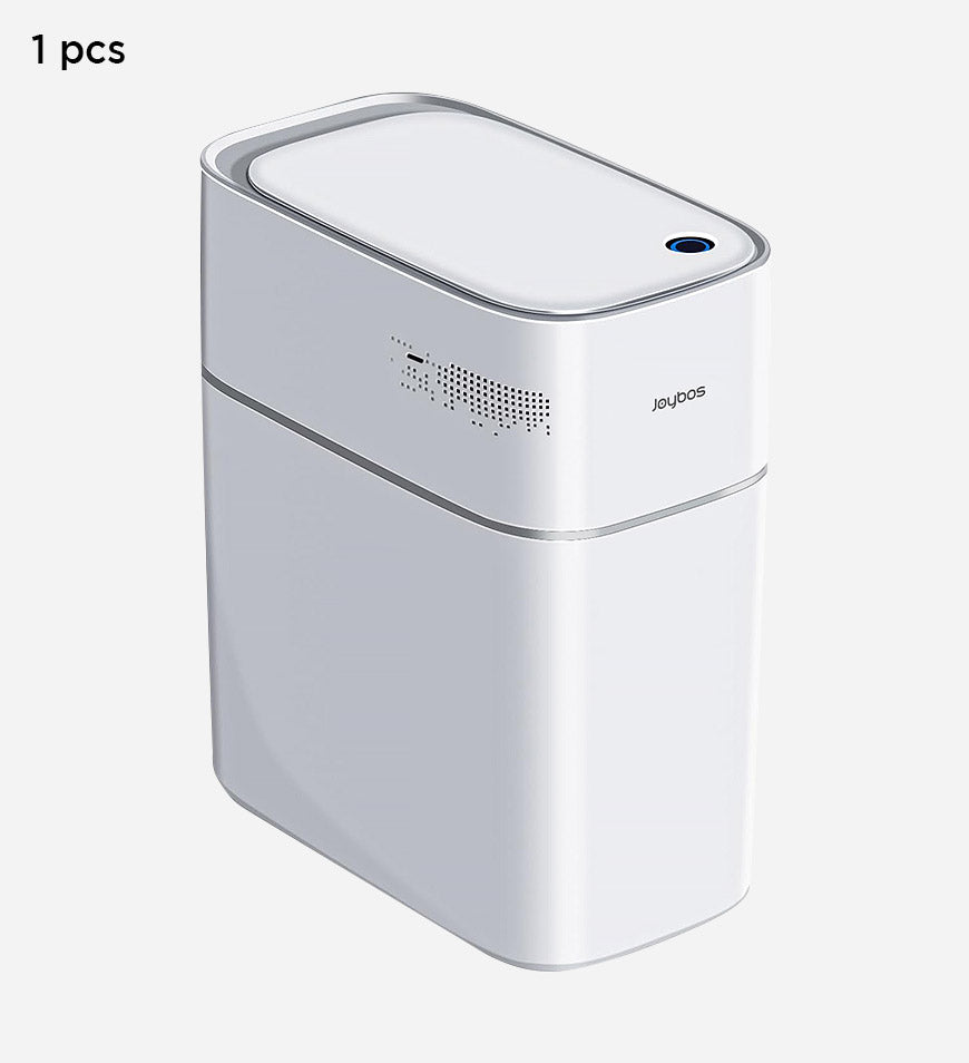 MIVLINA® Automatic Adsorption Touchless Motion Sensor Bathroom Trash Can with Lid
