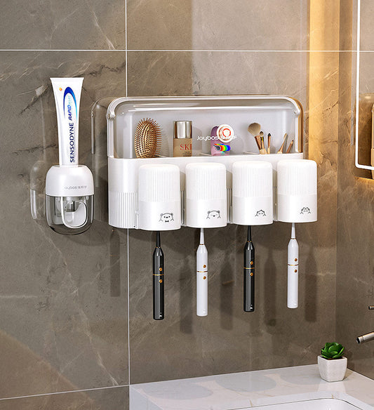MIVLINA® Automatic Toothpaste Squeezer Dispenser Bathroom Accessories Set Z155