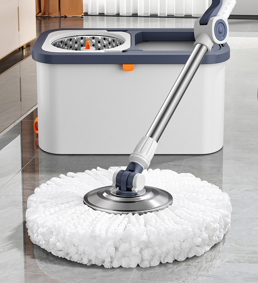 MIVLINA® 360 Degree Floor Spin Mop and Bucket Set with 3 Refill F236