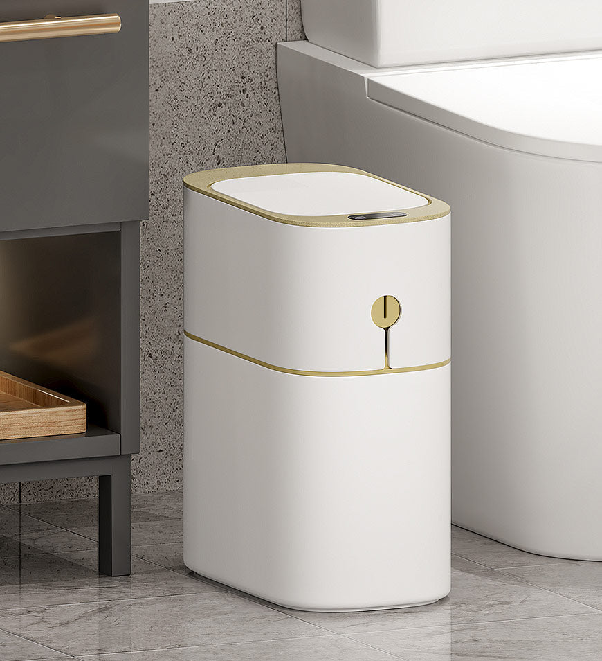 MIVLINA® 4 Gallon Automatic Touchless Smart Bathroom Trash Can Z96