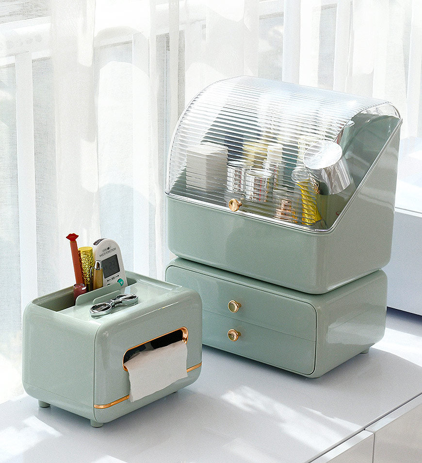MIVLINA® Waterproof and Dustproof Cosmetic Display Box