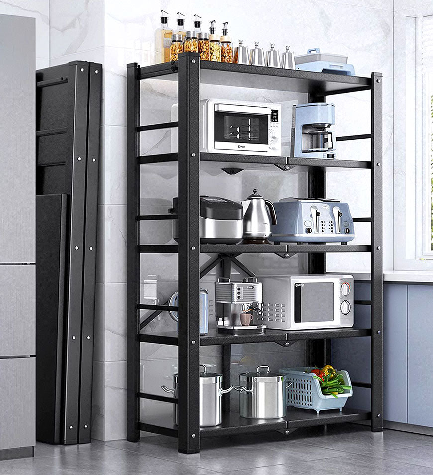 MIVLINA® 5-Tier Kitchen Unit Heavy Duty Metal Storage Shelves F88
