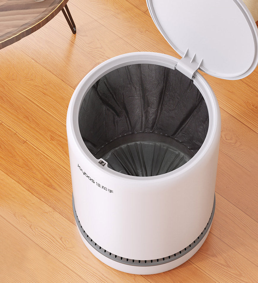 MIVLINA® 3.3 Gal Household Trash Can Automatic Suction Trash Bag Z100