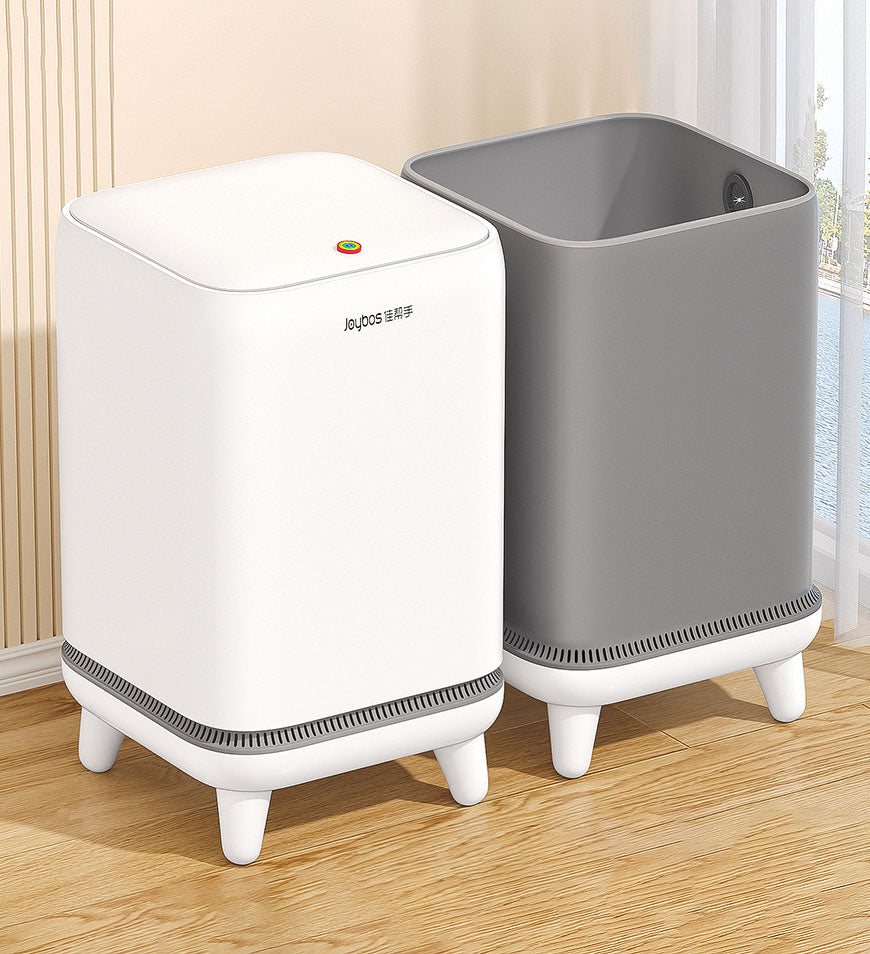 MIVLINA® 3.3 Gal Bathroom Press Trash Can Auto Adsorb Garbage Bag Z101