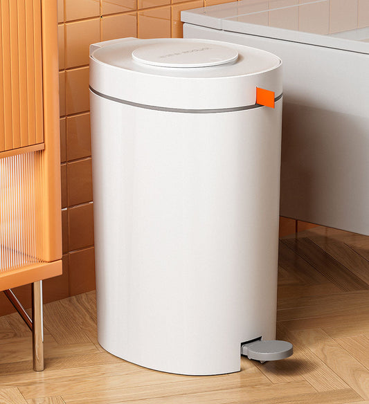 MIVLINA® Drawstring Packaging With Hand-Pedal Opening Trash Can