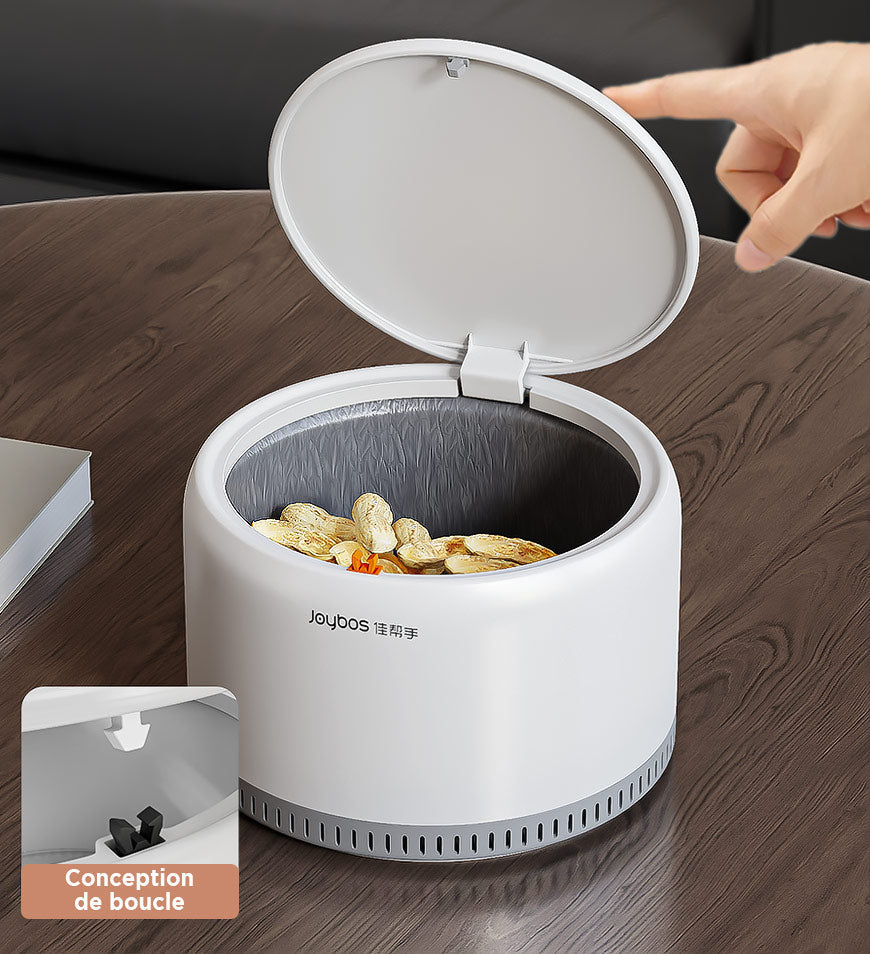 MIVLINA®Mini One-Touch Open Table Trash Can Z77