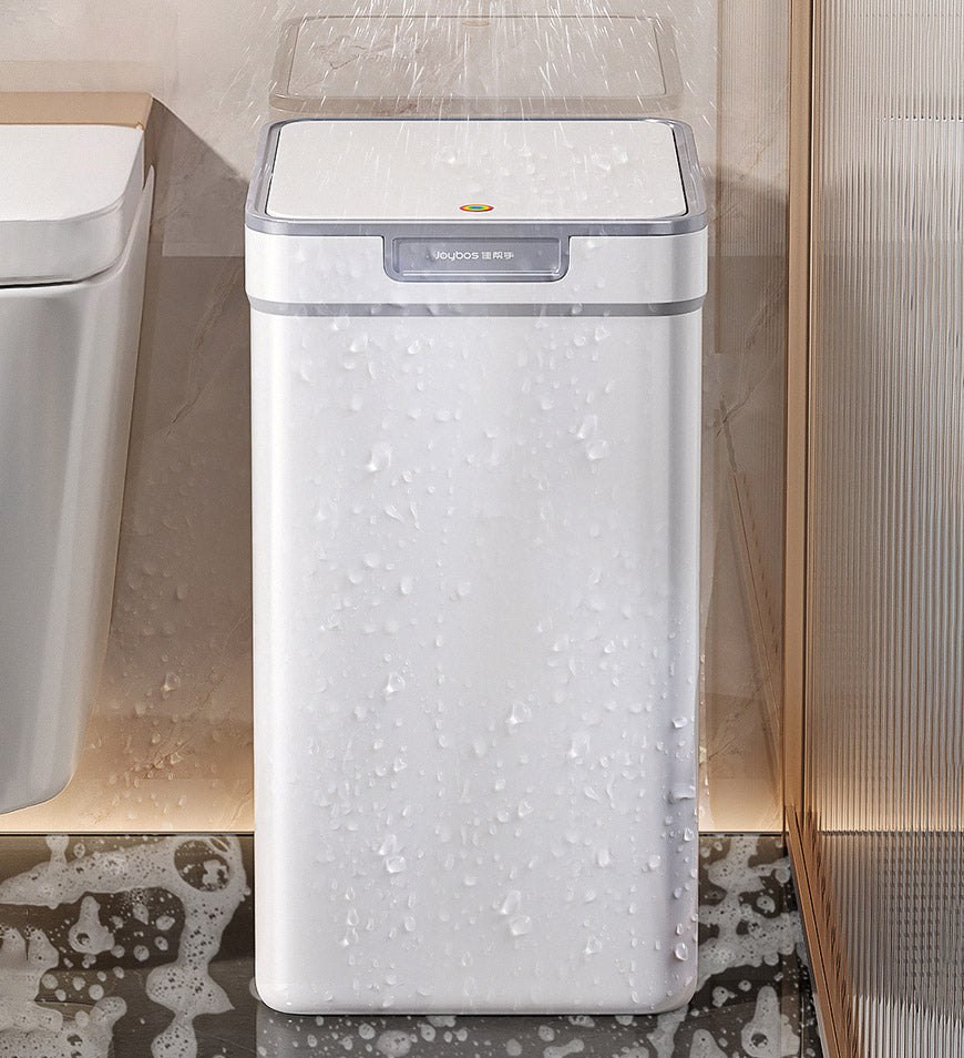 MIVLINA® 14L Trash Can with Press Type Lid for Bathroom Slim Z161
