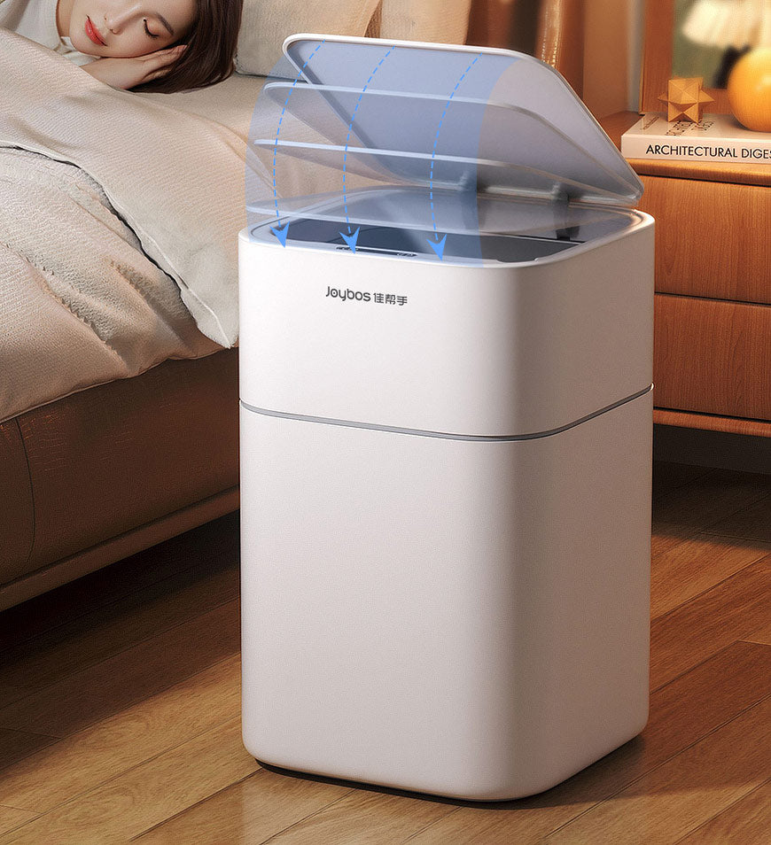 MIVLINA® Automatic Touchless Smart Trash Can With Blue Light Sterilization Z49