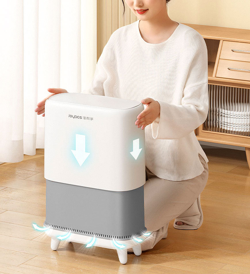 MIVLINA®4 Gallon Bathroom Vacuum Adsorption Trash Can with Legs Z204
