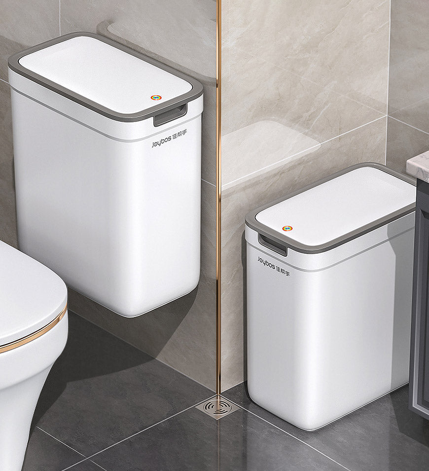 MIVLINA® Wall Mountable Narrow Trash Can with Lid Z68
