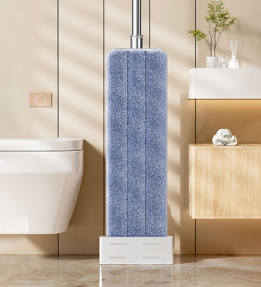 MIVLINA® 16" Microfiber Mop Floor Cleaning System with 4 Mop Pads