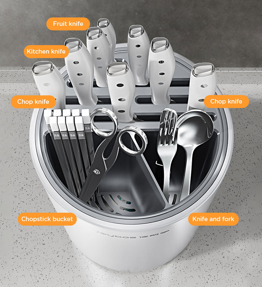 MIVLINA® Universal Kitchen Knife Holder Save Counter Space Z114