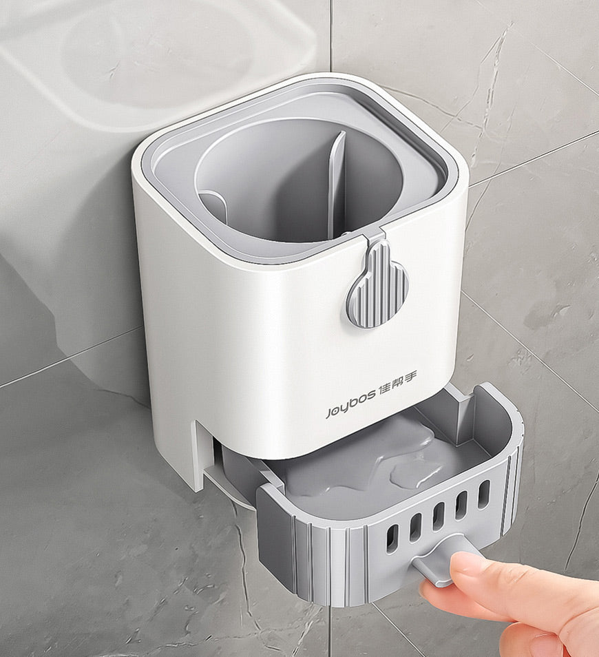 MIVLINA® Toilet Bowl Brush And Holder Set With Aluminum Alloy Long Handle F206