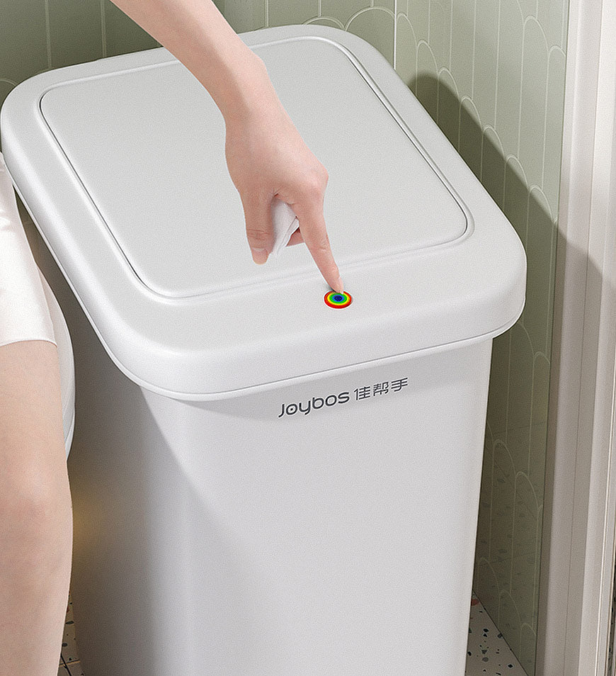 MIVLINA® Two Pack Trash Can Set with Pedals Z40